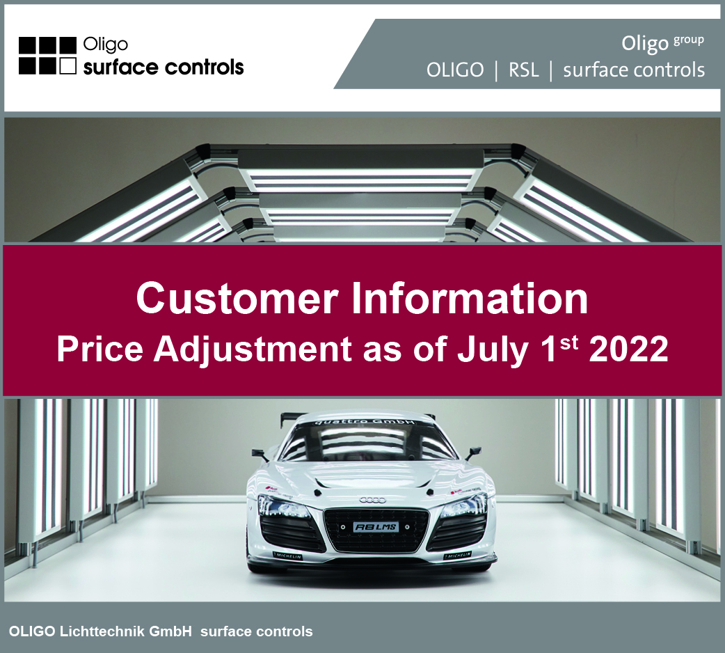 Customer Information - Price Adjustment as of July 1st 2022