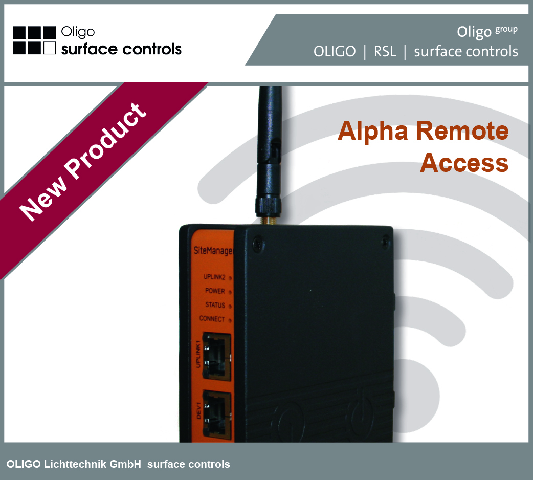 remote maintenance acces for our alpha controller