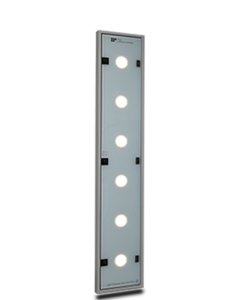 The LEDSLO surface control optic is used for surfaces with good reflection
